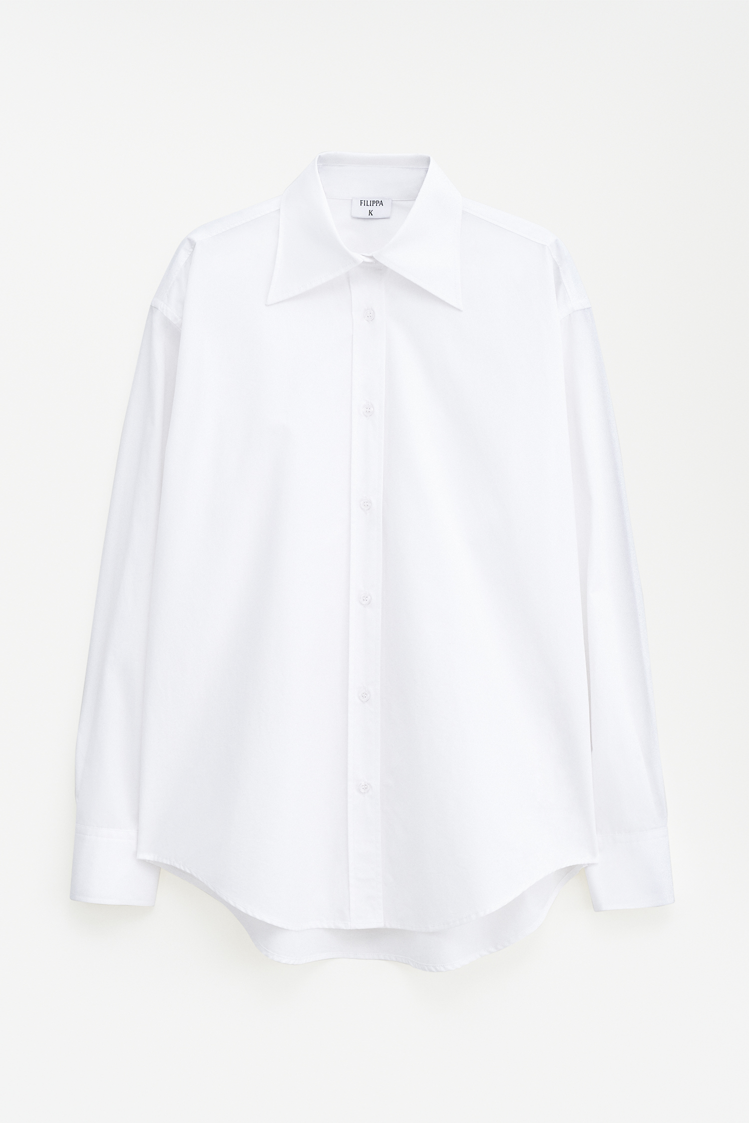 Shop Filippa K Poplin Shirt In White