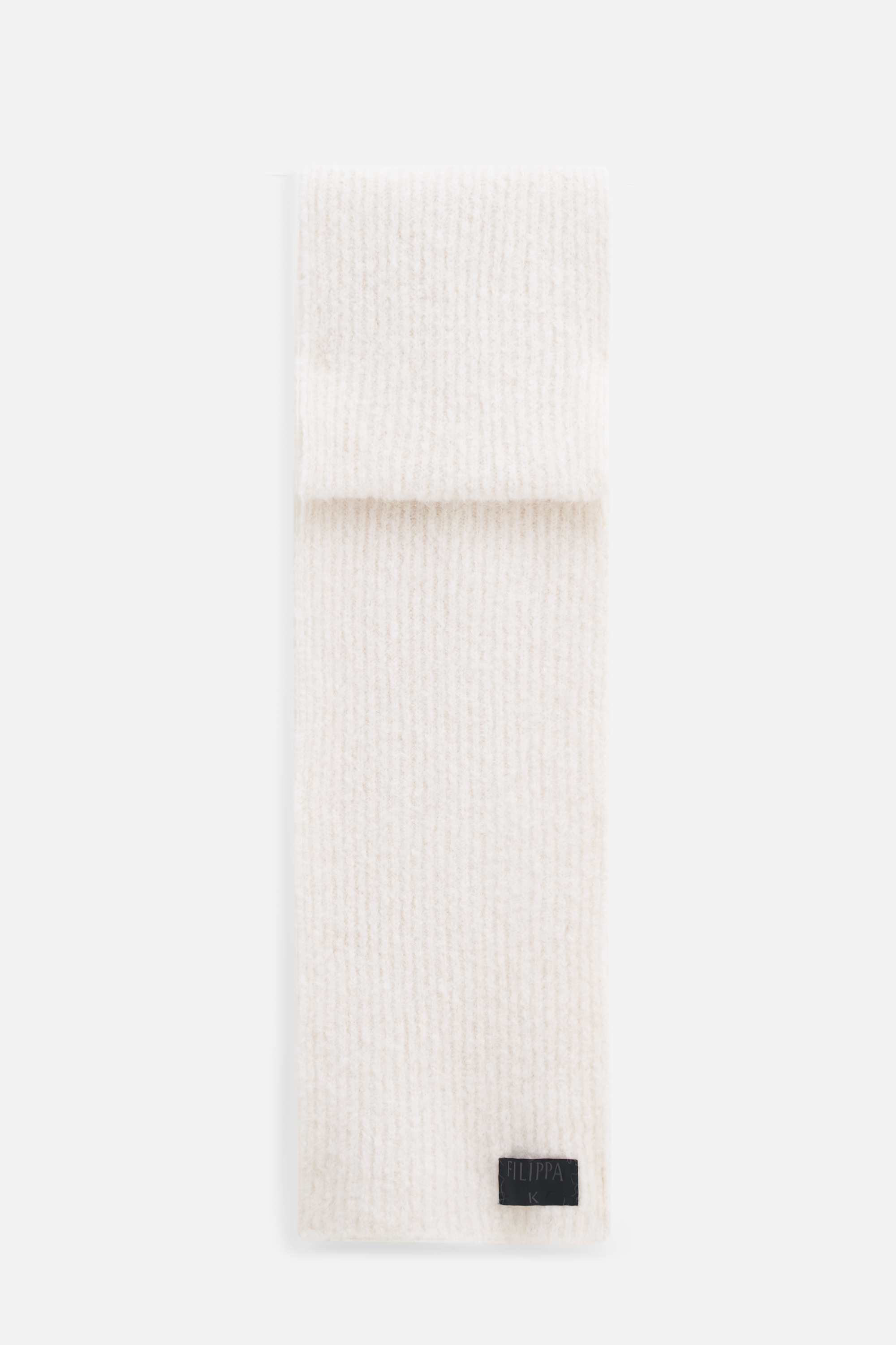 Shop Filippa K Soft Alpaca Scarf In White