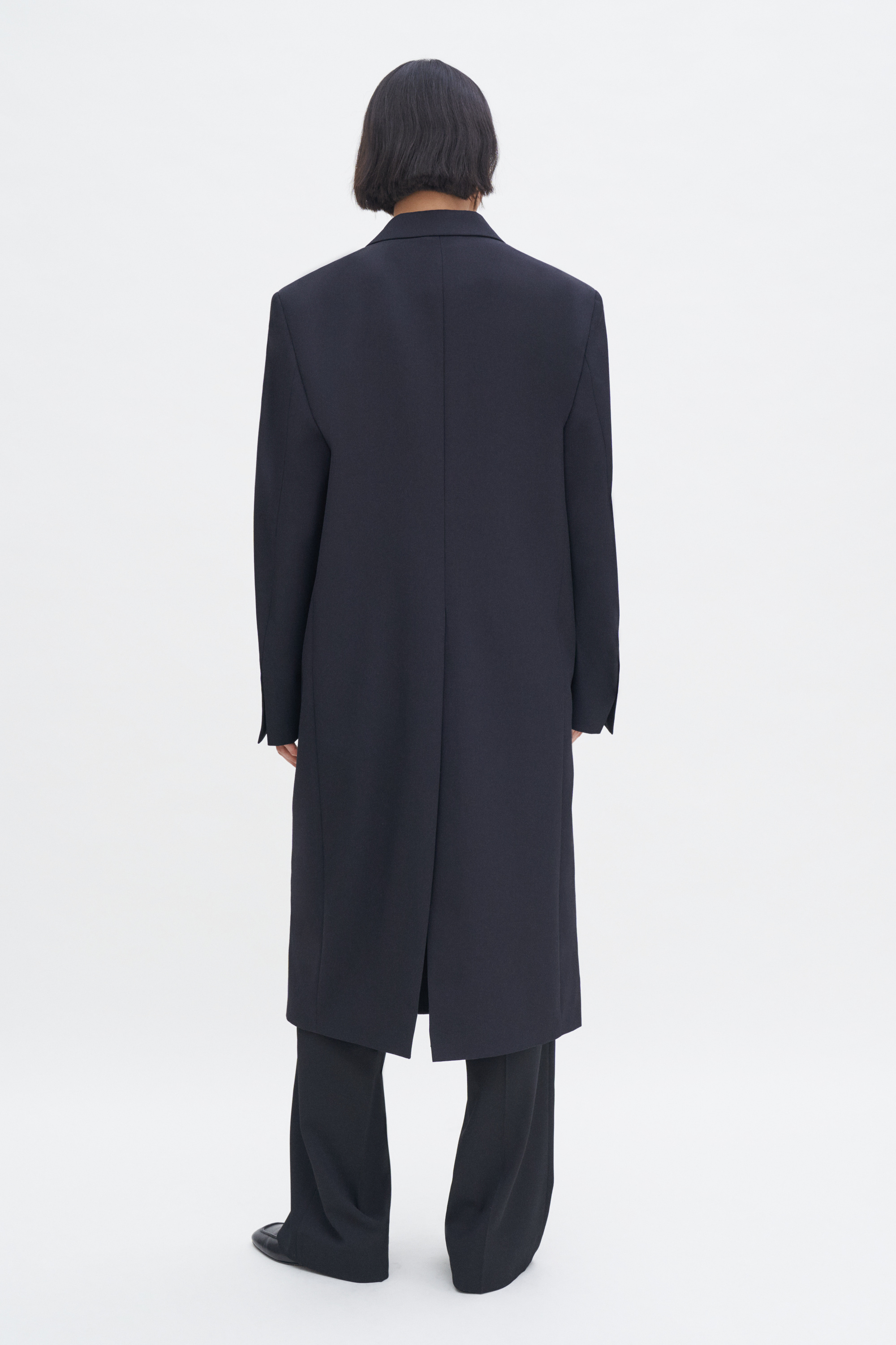 Shop Filippa K Tailored Blazer Coat In Black