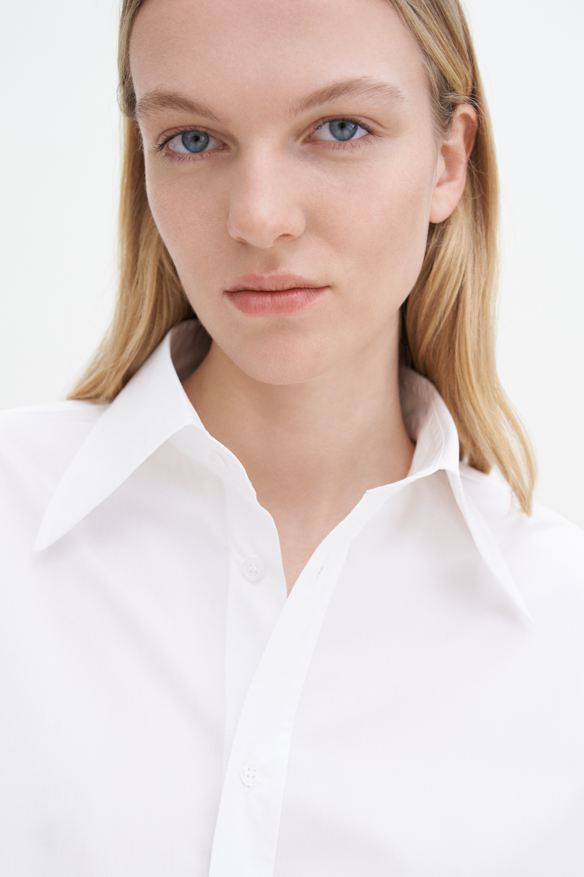 Shop Filippa K Poplin Shirt In White